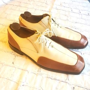 FRATELLI  FOOTWEAR MEN'S DRESS OXFORD LEATHER SHOES SIZE 11M